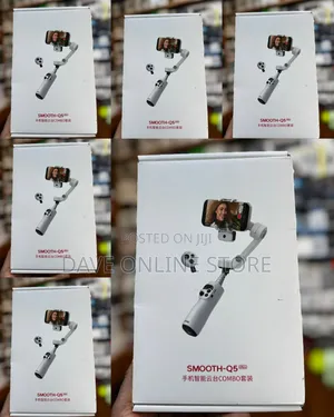 Zhiyun Smooth-Q5 Ultra Combo, a 3-Axis Smartphone Gimbal Stabilizer.