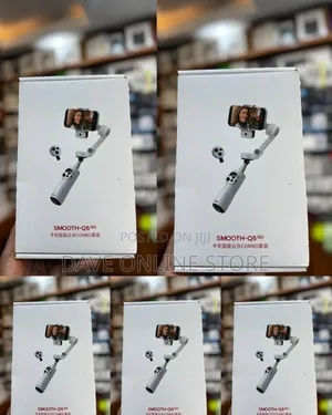 Zhiyun Smooth-Q5 Ultra Combo, a 3-Axis Smartphone Gimbal Stabilizer.