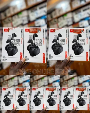 JBL Tune Beam True Wireless Noise-Cancelling Earbuds.
