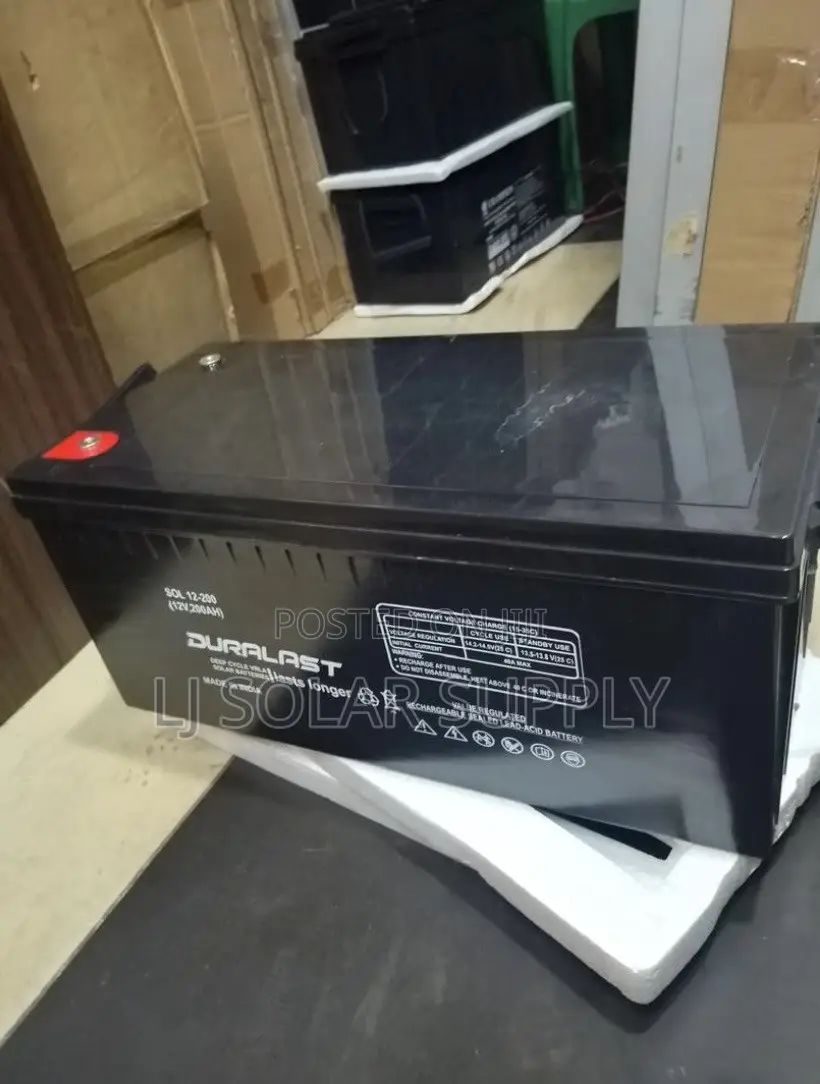 Duralast Gel Battery 200ah