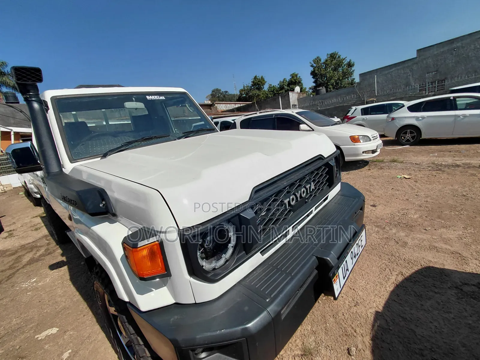 Toyota Land Cruiser 2018 White