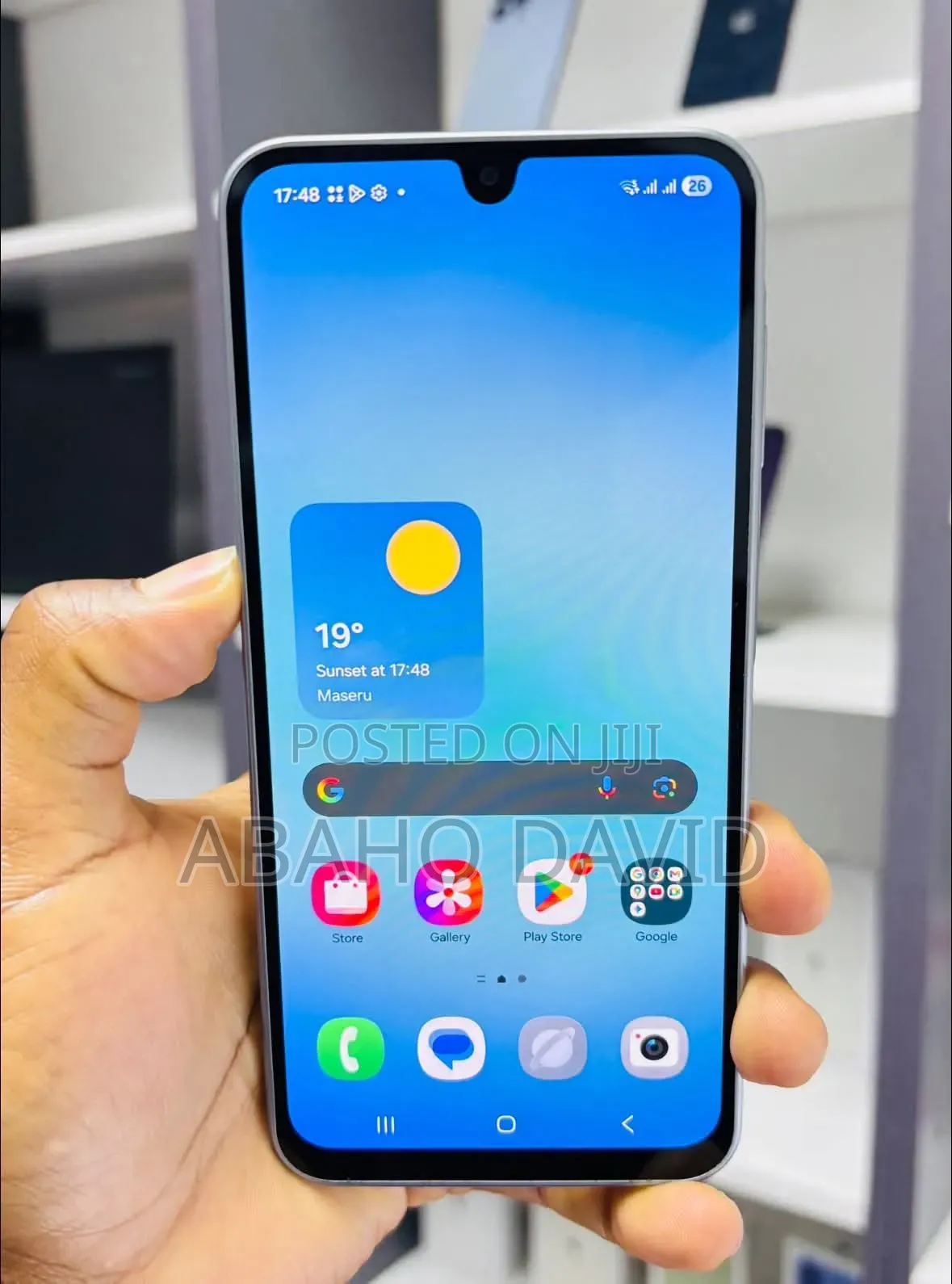 New Samsung Galaxy A17 256 GB Silver