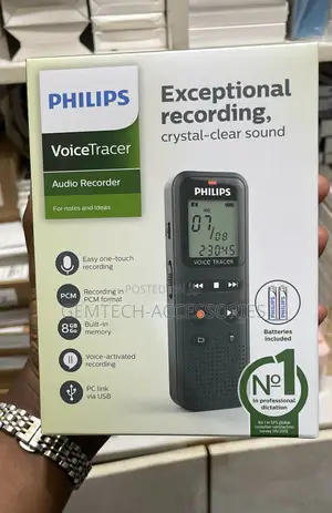 Phillips Voice Audio Recorder 8gb