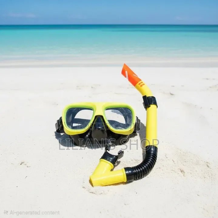 Anti-Fog Goggles With Breathing Pipe Snorkel Set