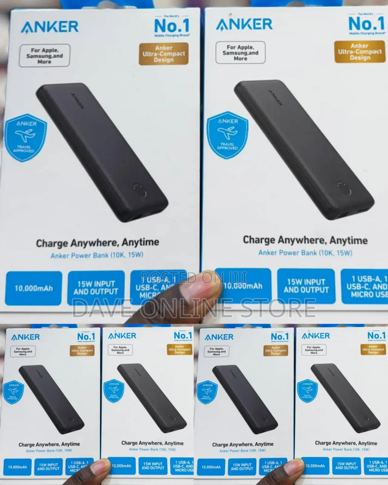 Anker Power Bank (10K, 15W)