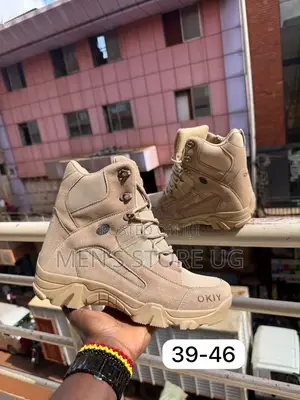 Okiy Tactical Combat Desert Adventure Boots