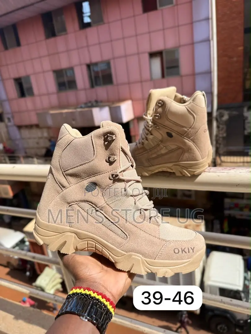 Okiy Tactical Combat Desert Adventure Boots