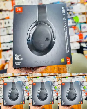 JBL Tour One M2 Wireless Over-Ear Headphones.