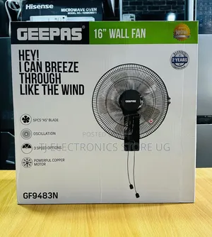 Geepas 16” Wall Fan