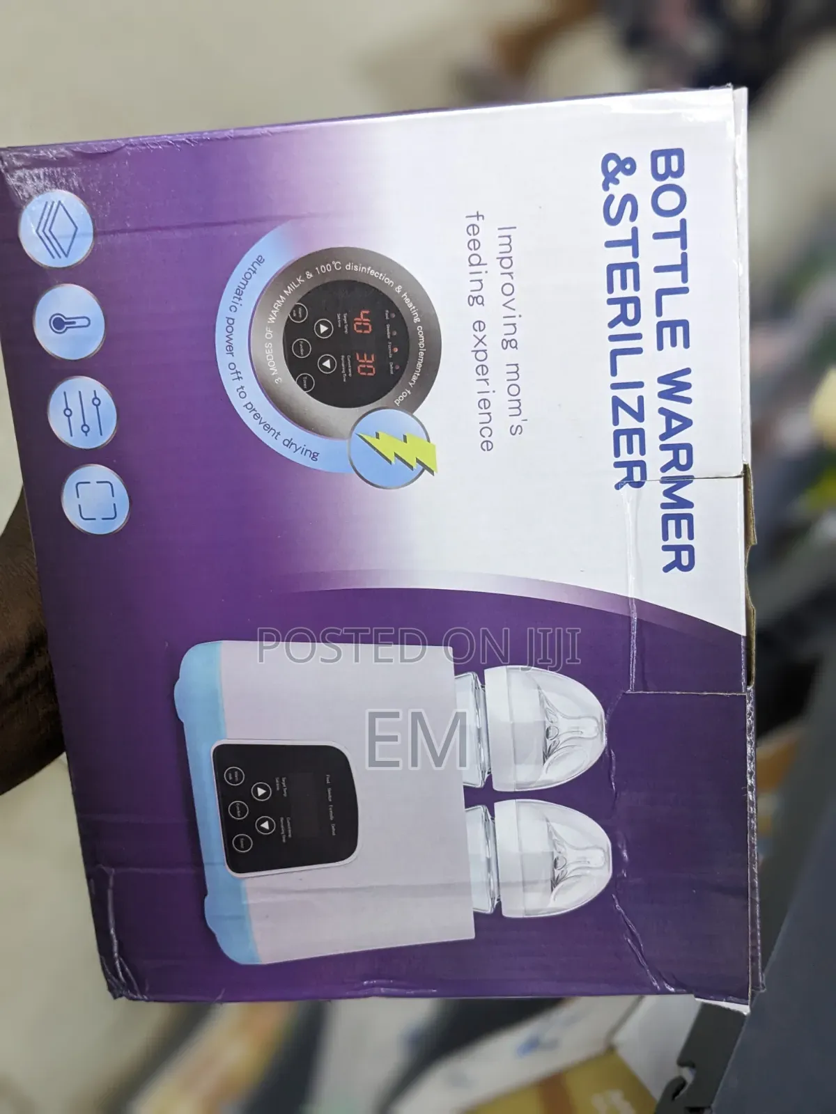 Dual Baby Bottle Warmer & Sterilizer