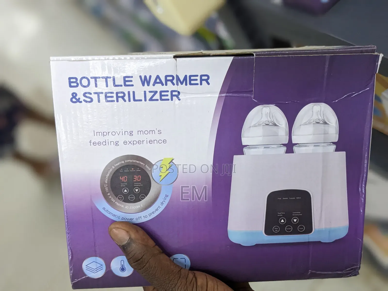 Dual Baby Bottle Warmer & Sterilizer