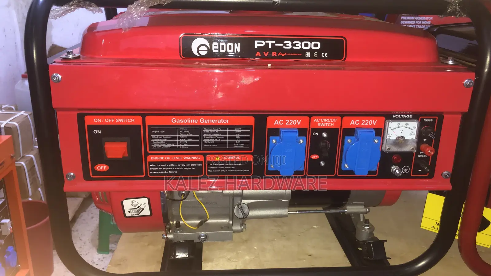 Pt3300 Petrol Generator