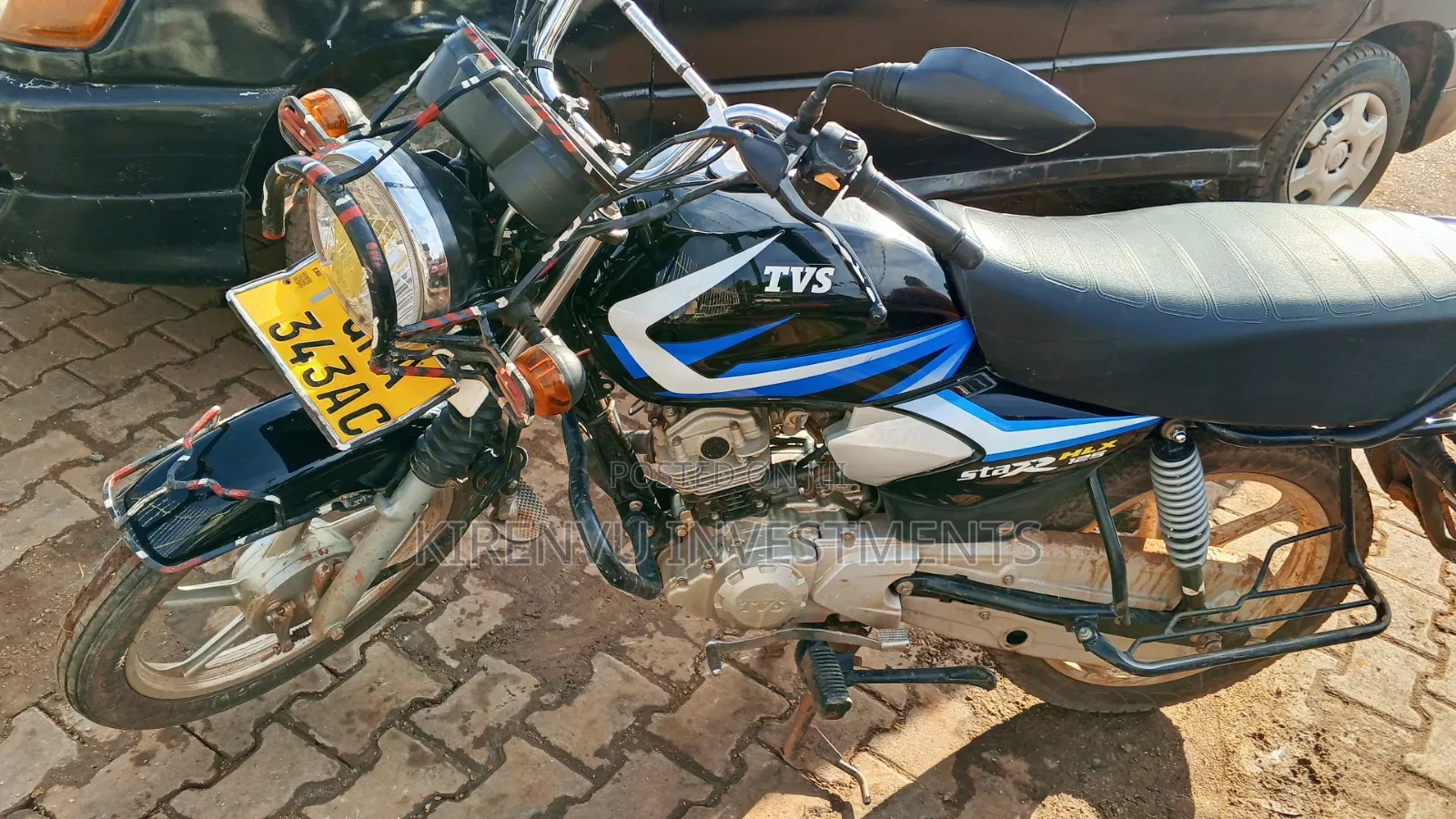 TVS HLX 125 2021 Black