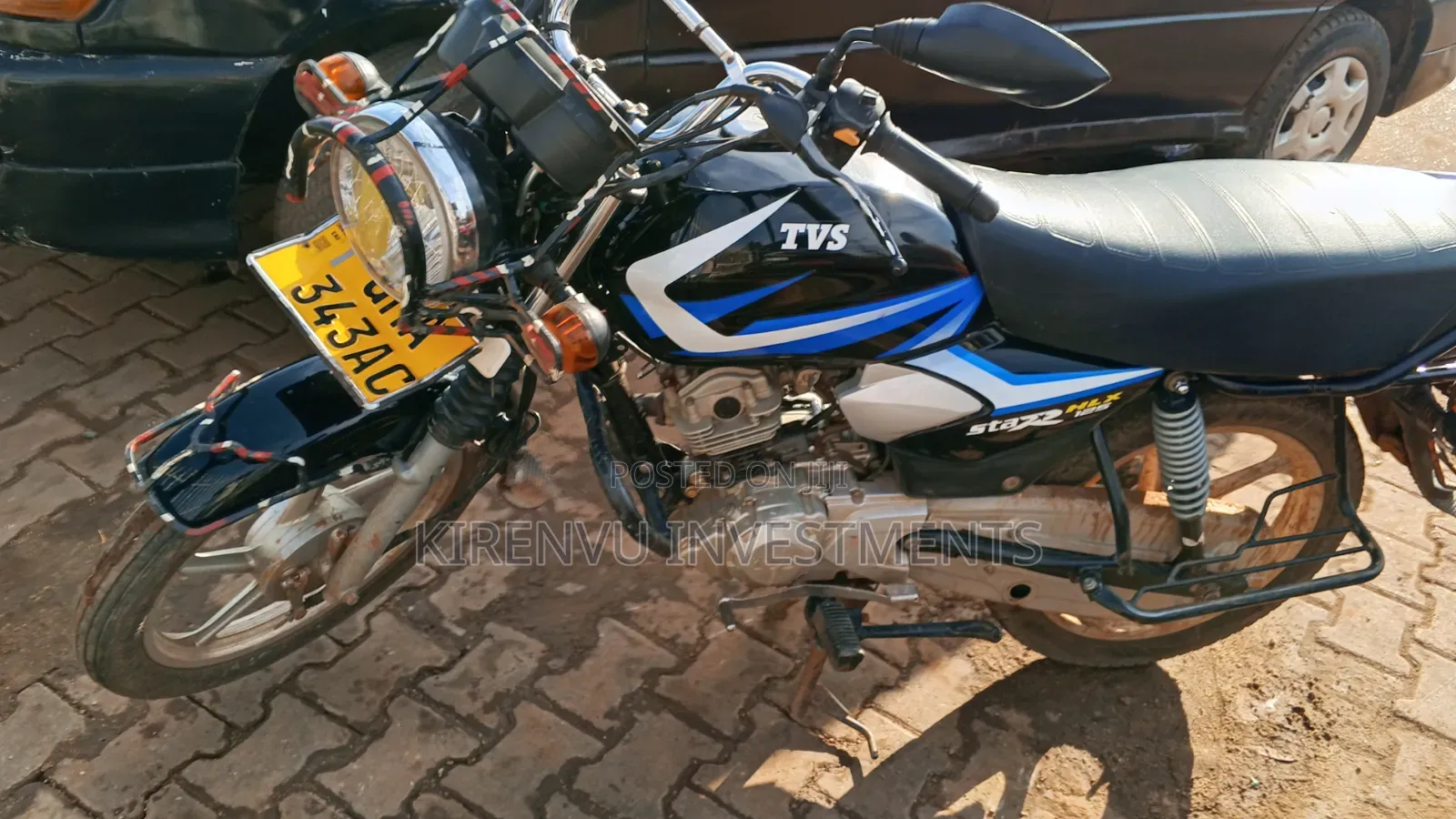 TVS HLX 125 2021 Black