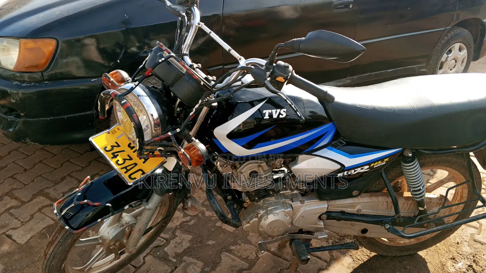 TVS HLX 125 2021 Black