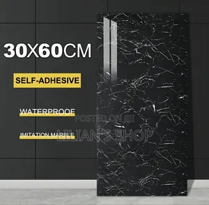 5pcs Marble Wallpaper PVC 3D  Self Adhesive Wall Sticker