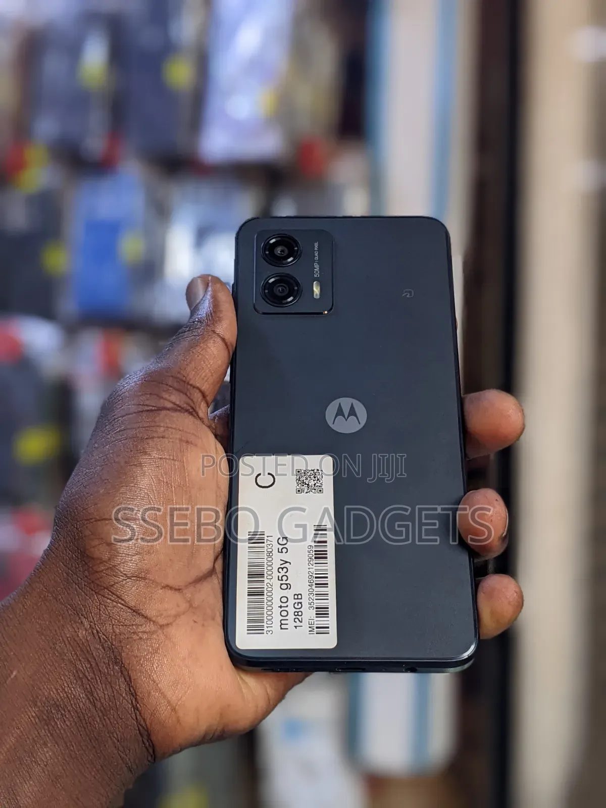 Motorola Moto G53Y 128 GB Black
