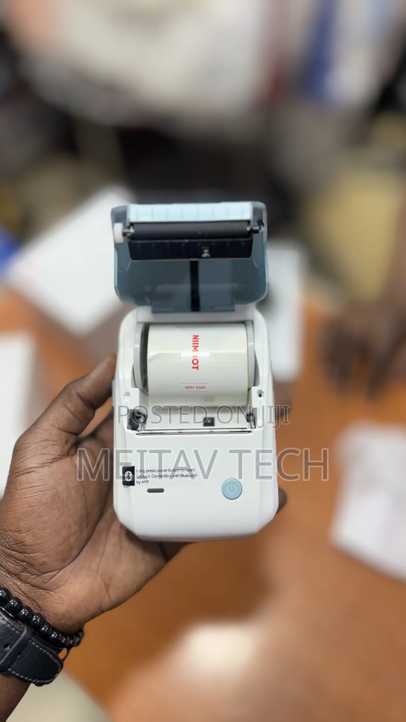 NIIMBOT B1 Label Maker, 2Inch Bluetooth Label Printer for Home