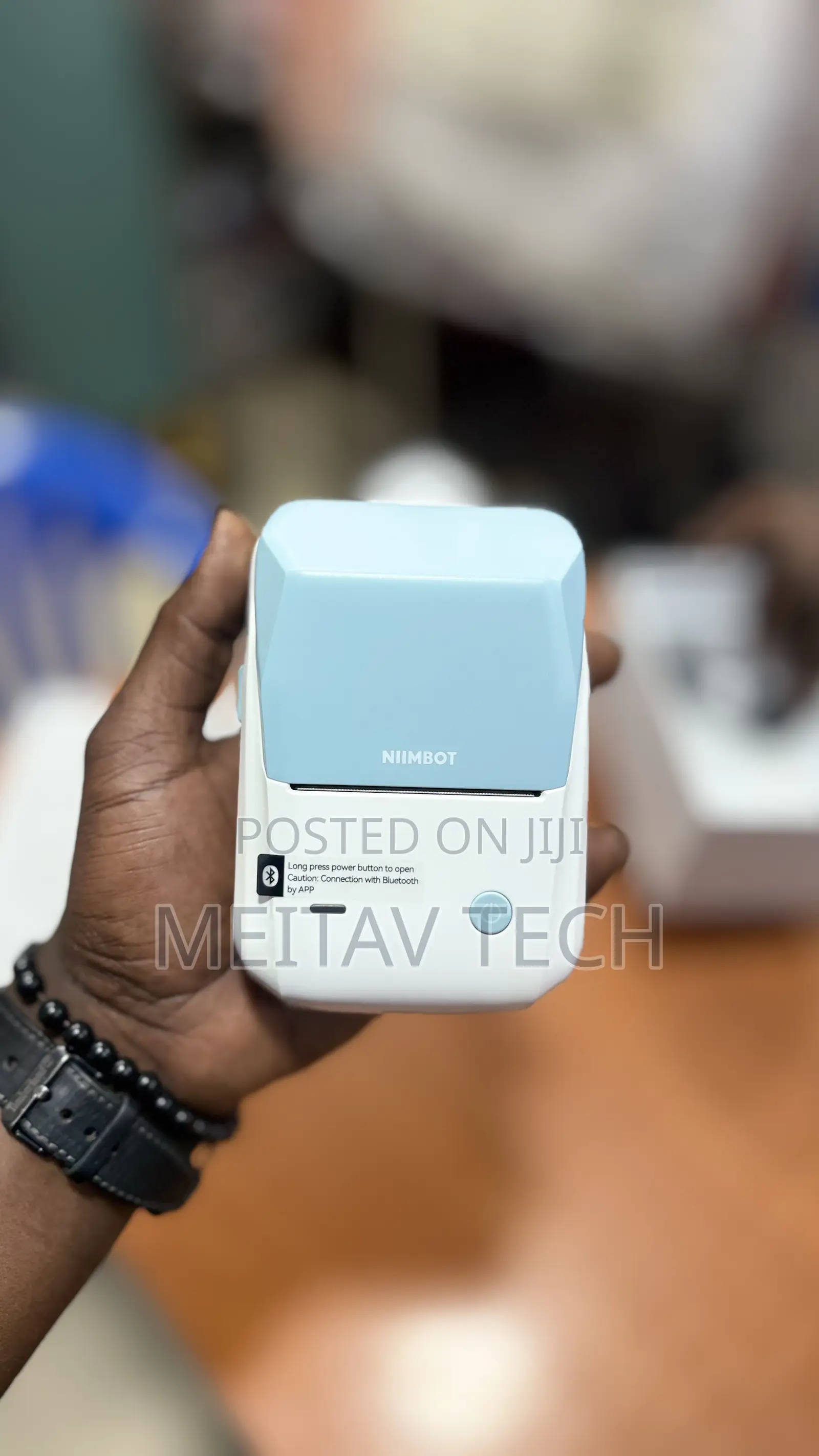 NIIMBOT B1 Label Maker, 2Inch Bluetooth Label Printer for Home
