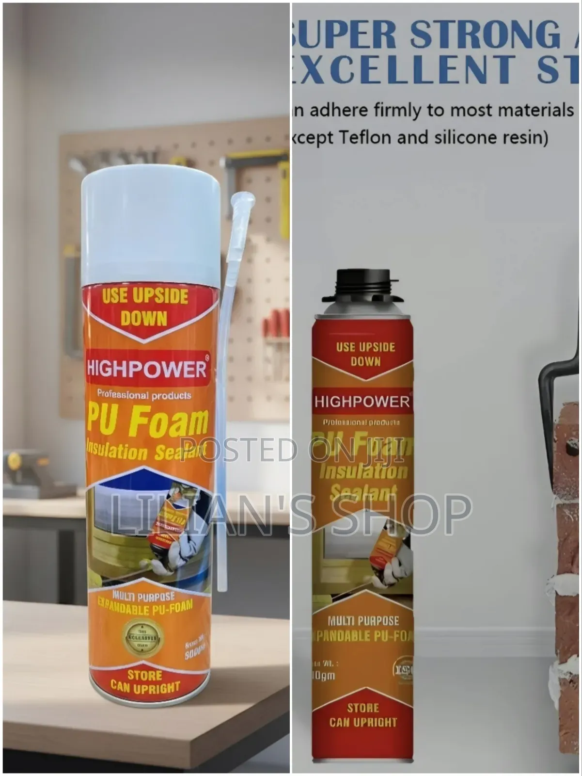 Multi-Purpose Expandable PU Foam Insulation Sealant