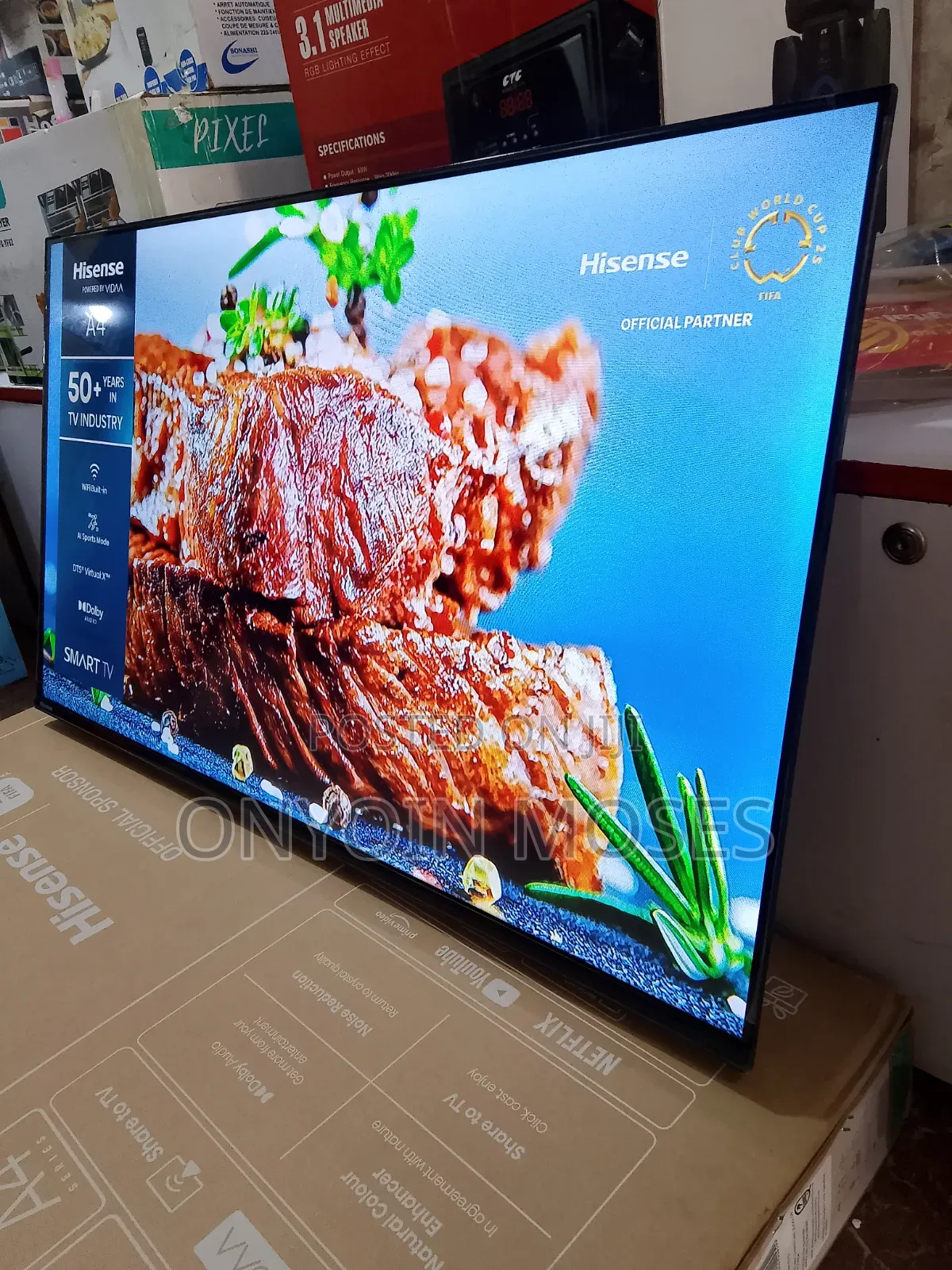 New HISENSE 43 Inches Smart TV