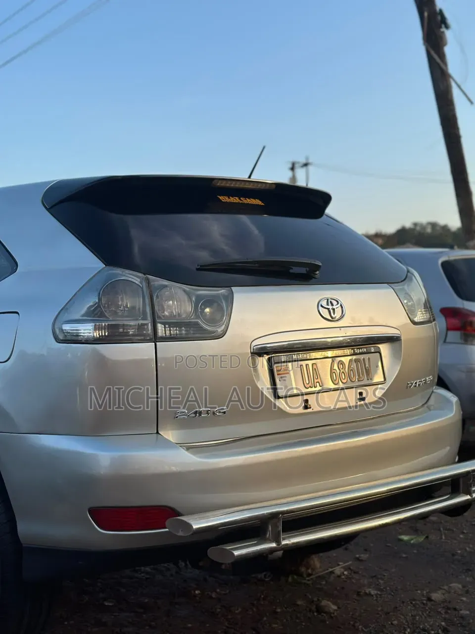 Toyota Harrier 2007 Silver