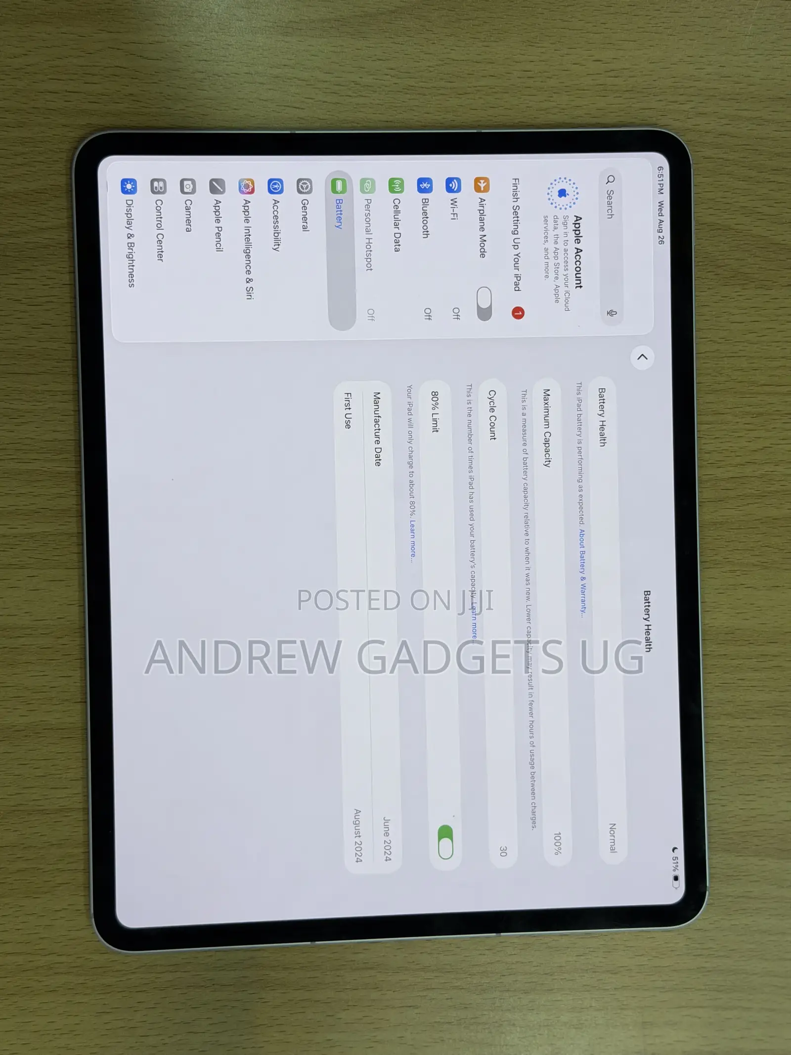 Apple iPad Pro 13 (2024) 256 GB Gray