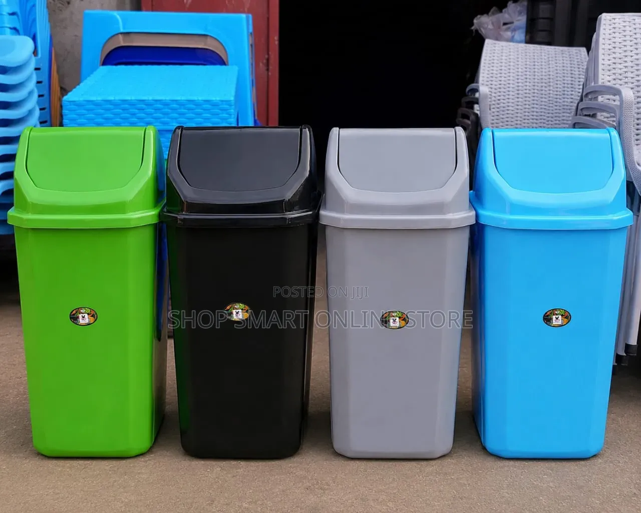 Plastic Dust Bins for Office, Home, Hotels, Vehicles