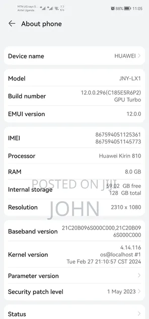 Huawei P30 Lite 128 GB Green