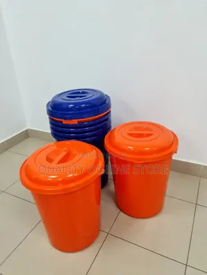 Solid 60litres Plastic Dust Bins Plastic Dust Bin