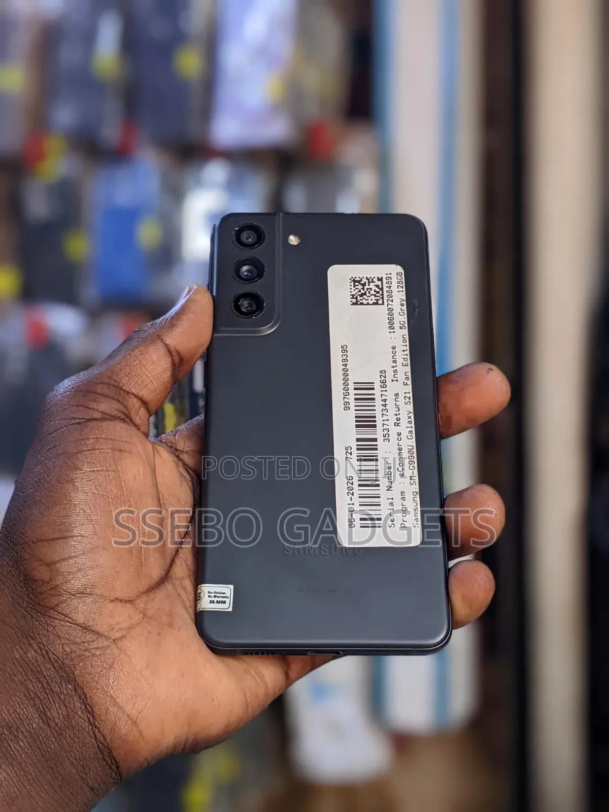 Samsung Galaxy S21 FE 5G 128 GB Black
