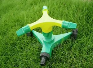 360-Degree Rotating 3-Arm Garden Lawn Sprinkler