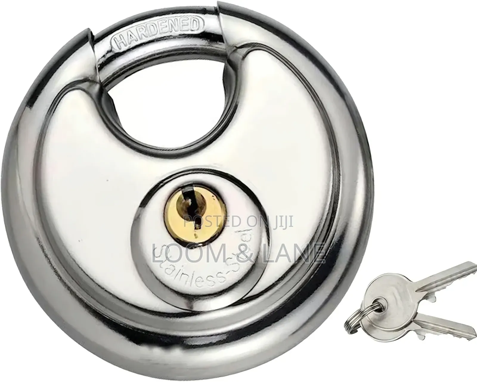 Heavy Duty Disc Pad Locks With Hardened Steel Shackle