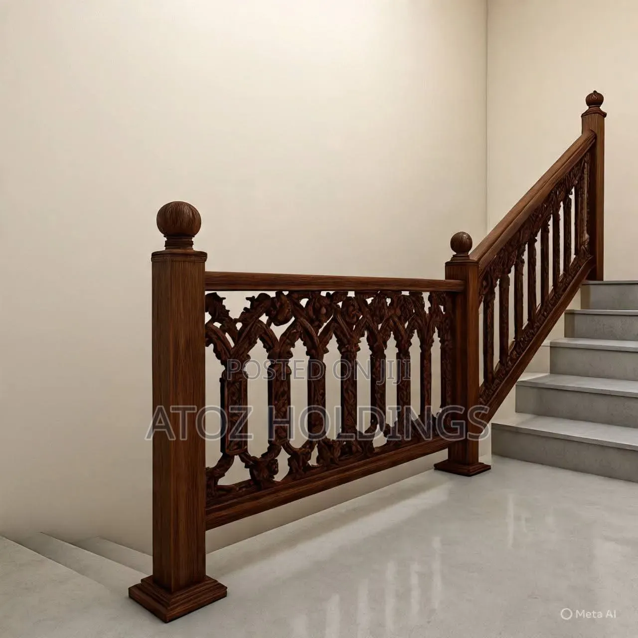 Wooden Stairs Hand Rails Supply, Installation & Fitting Services