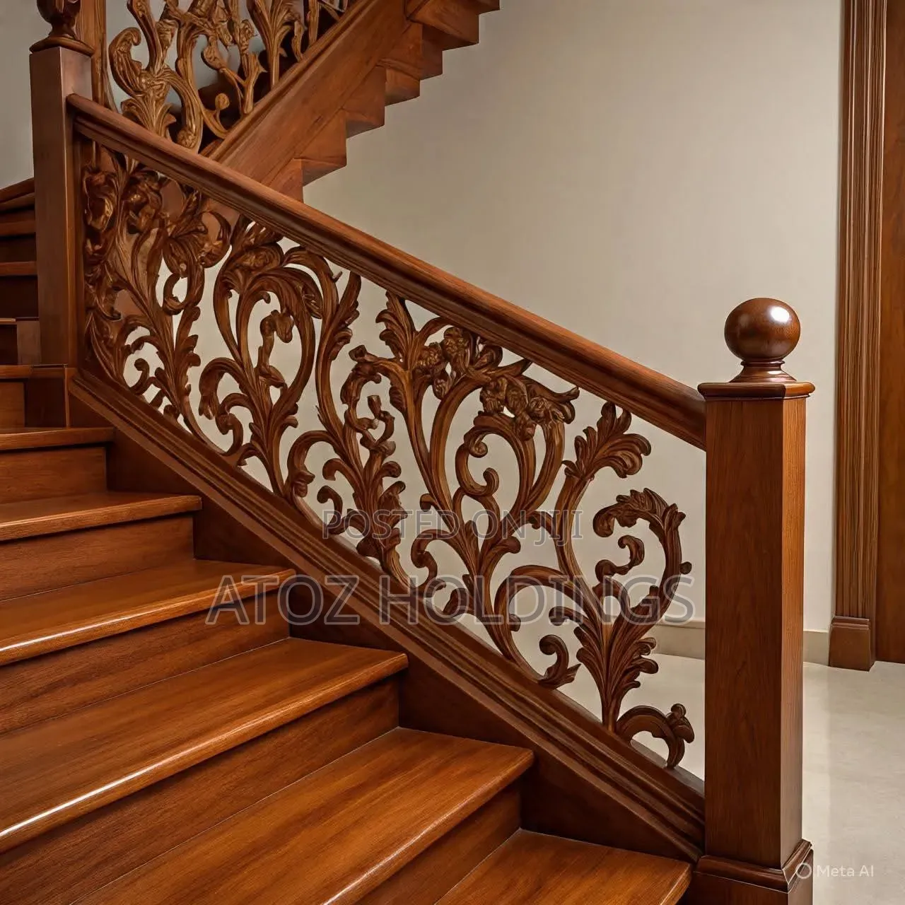 Wooden Stairs Construction, Setup & Installation Services
