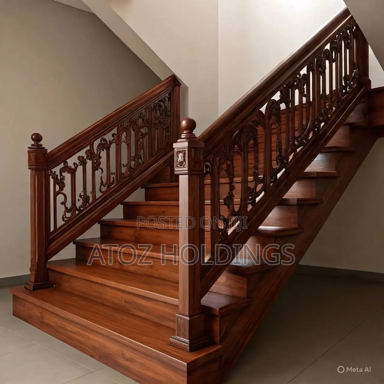 Wooden Stairs Construction, Setup & Installation Services