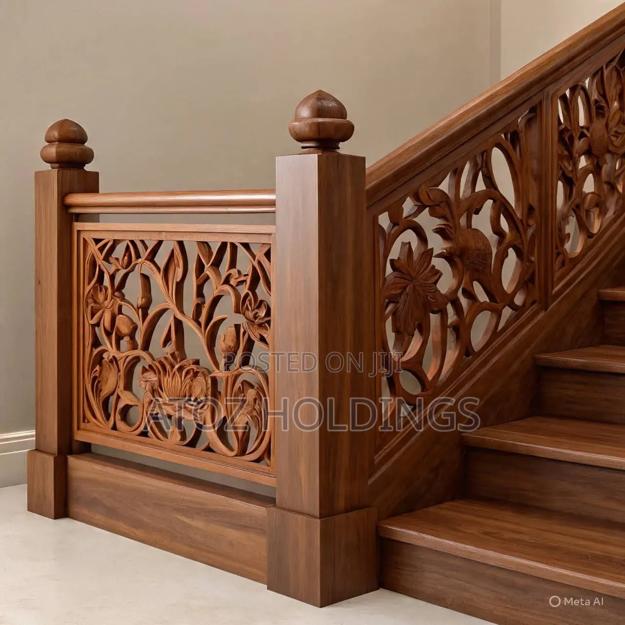 Wooden Stairs/Heavy Duty Wooden Stairs Construction Setup/Installation