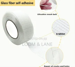 Self-Adhesive Joint Fiberglass Mesh Tape (50mm X 45 Meters)