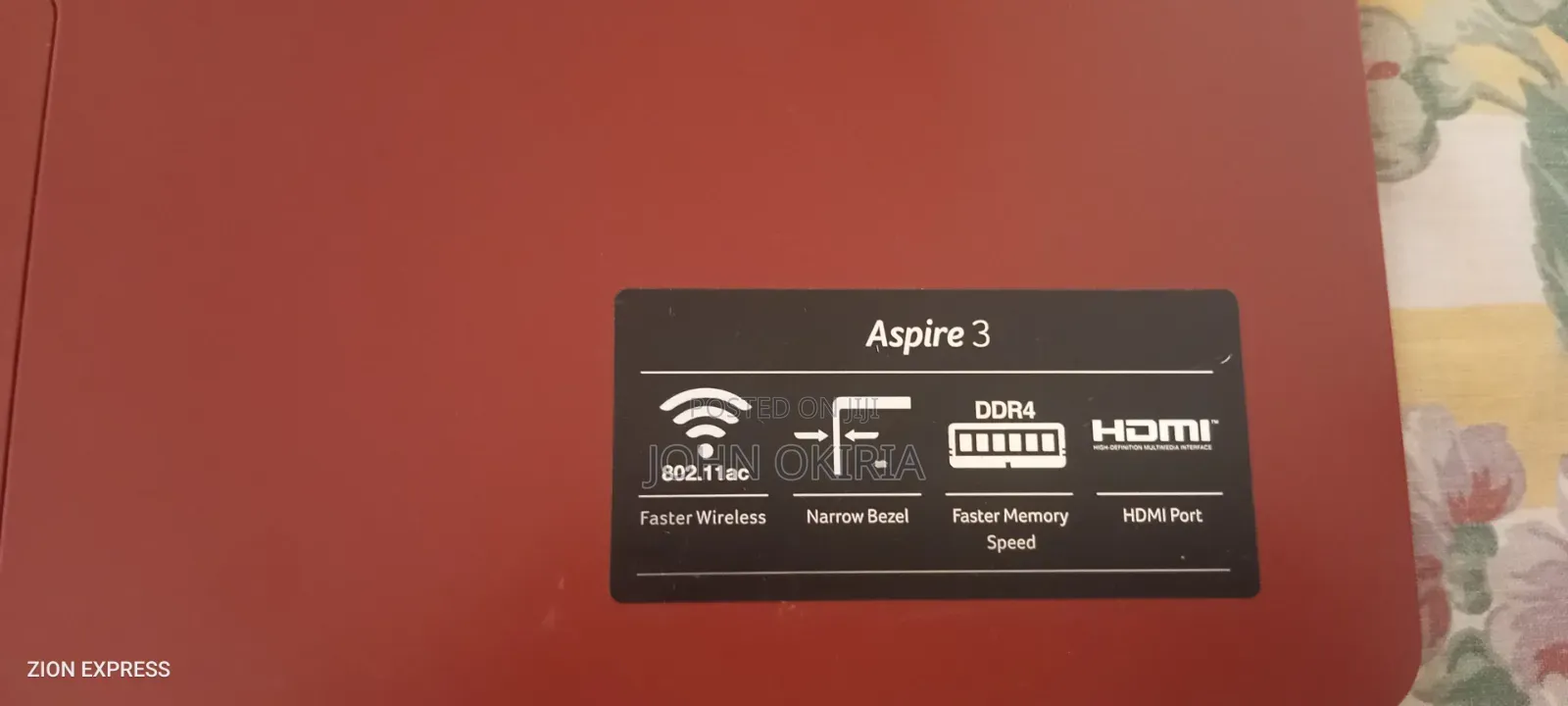 Laptop Acer Aspire 3 12GB Intel Core i3 HDD+SSD 1T