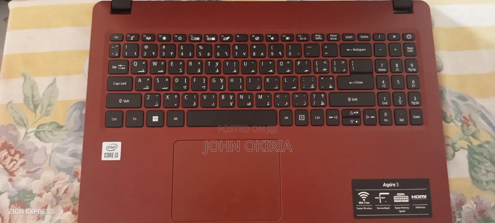 Laptop Acer Aspire 3 12GB Intel Core i3 HDD+SSD 1T