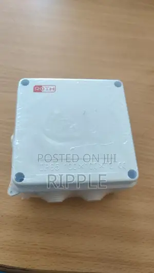 Adaptable/Junction Box 100×100×70mm ROTH IP65 Waterproof