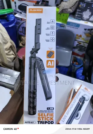 Plokama Auto-A7 AI Intelligent 360° Face Tracking Selfie Stick Tripod.