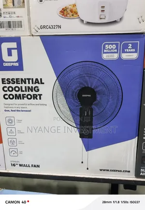 Geepas Wall Fan