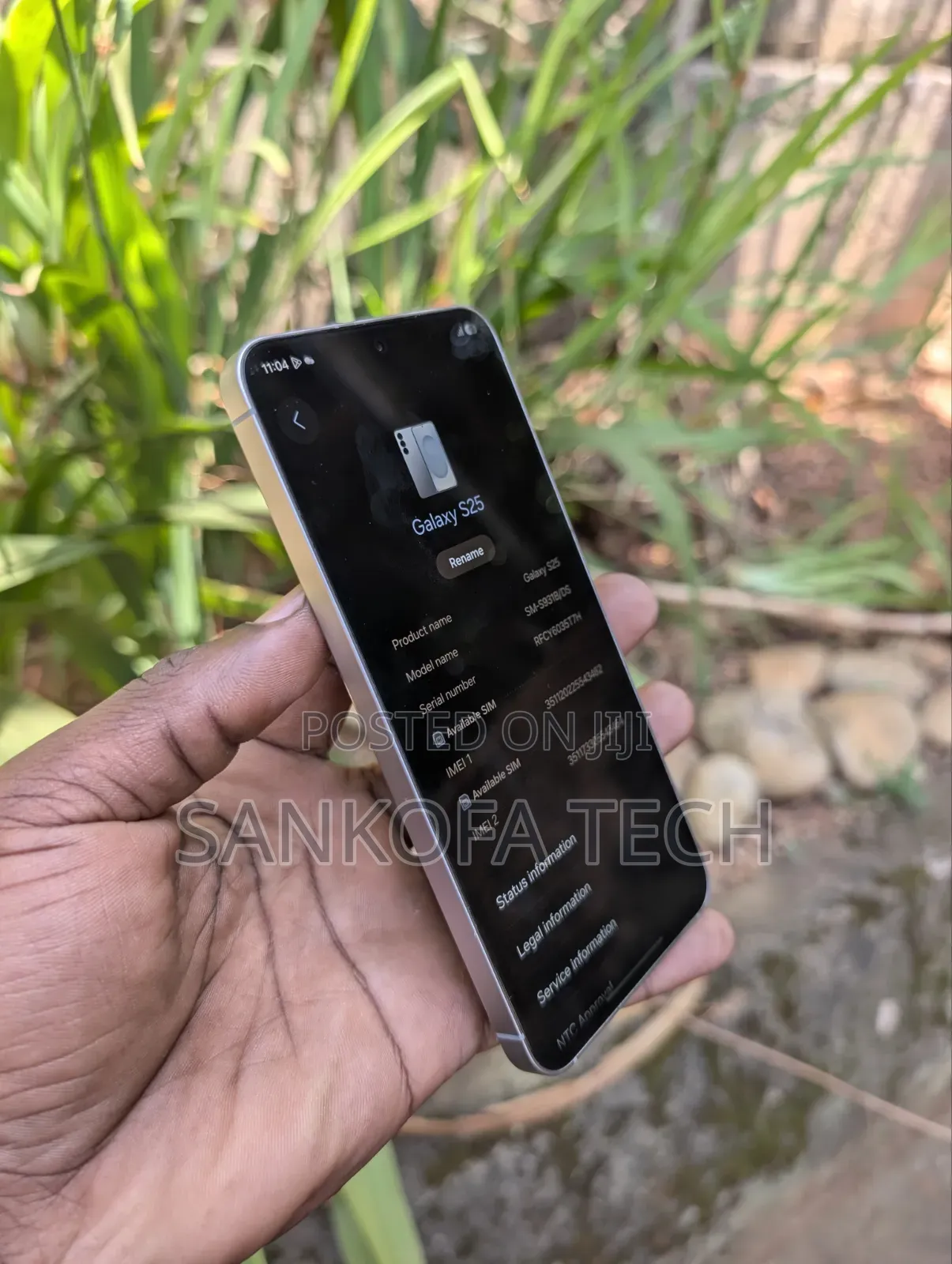 Samsung Galaxy S25 256 GB Silver