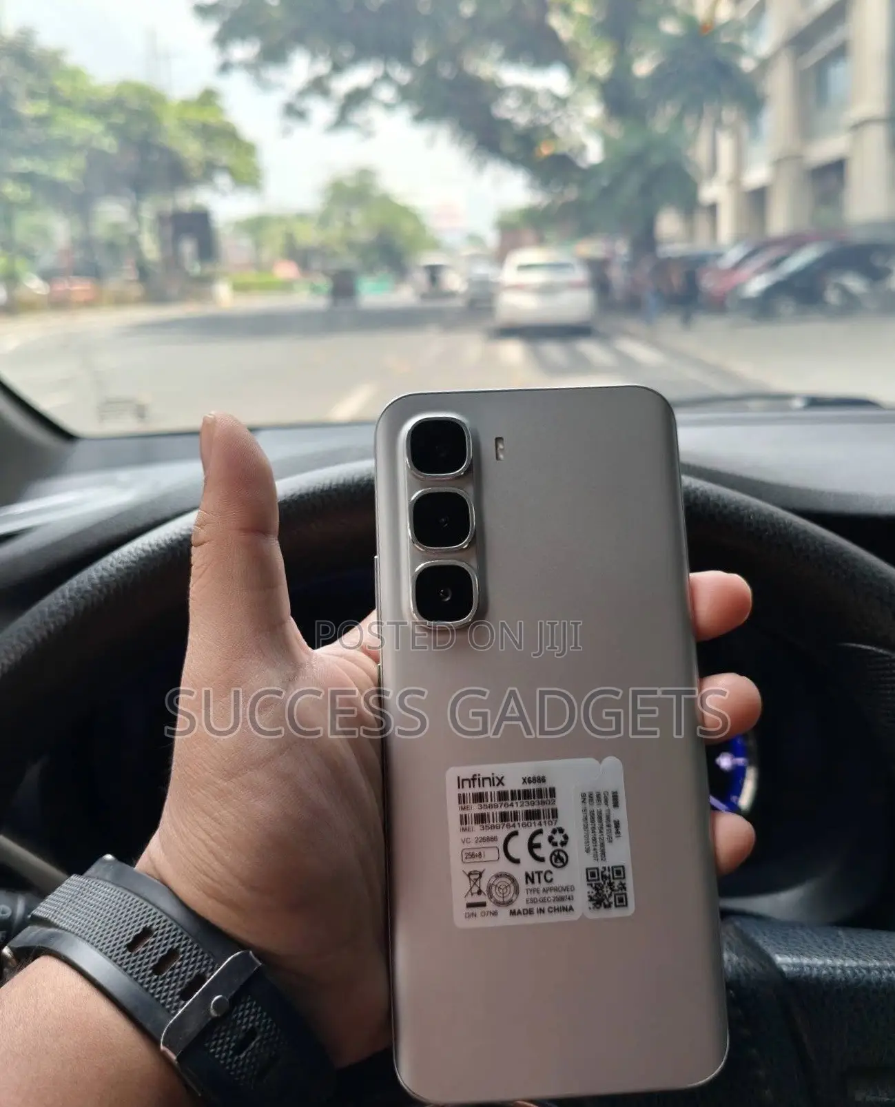 New Infinix Hot 60 Pro+ 256 GB Gray