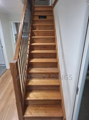 Wooden Floor & Wooden Stairs Setup & Finishing Professionals in Uganda