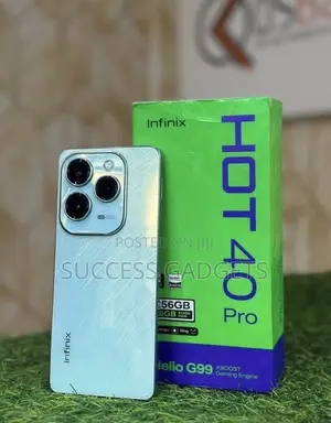 New Infinix Hot 40 Pro 256 GB Rose Gold