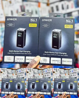 Anker Prime 20,000mAh Power Bank (200W)