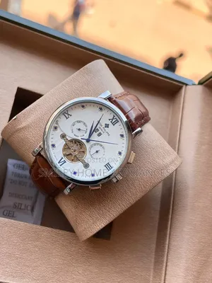 Patek Philippe Geneva Men's Original Mechanical Wrist Time Piece