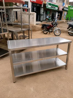 3 Layer Stainless Steel Table